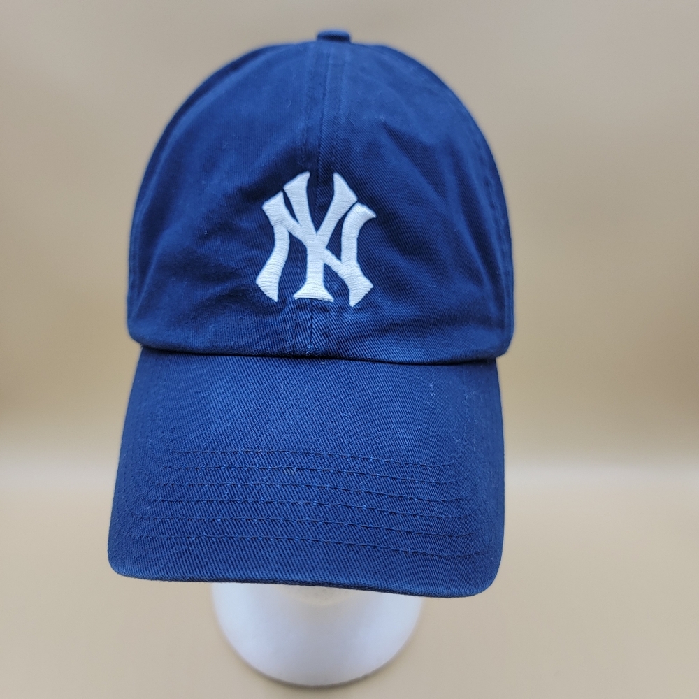 Nike Team New York Yankees Adjustable Youth Kids Hat Cap Blue White Official